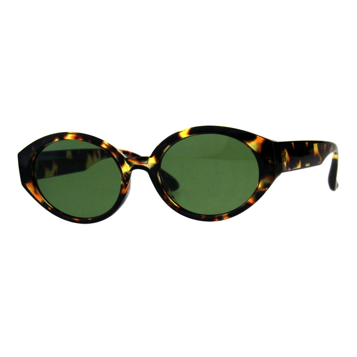 Retro Oval Polarized Sunglasses UV400 Protection Plastic Frame WOWSUN Retro Oval Sunglasses Womens Trendy Sun Glasses  main image 3