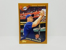2002 Topps Baseball #45 Trevor Hoffman, San Diego Padres (HOF) - Base Card