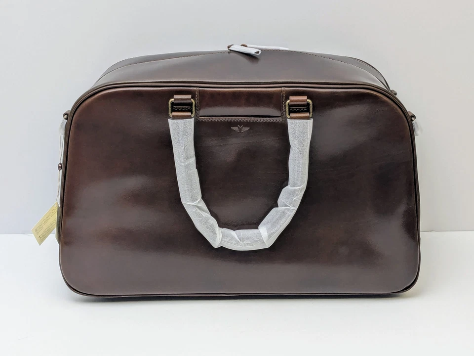 Satchel Page Weekender - Leather Duffle Bag - $675 MSRP