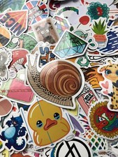 250 random mystery sticker pack, vinyl decal, laptop decal, sticker lot, bulk