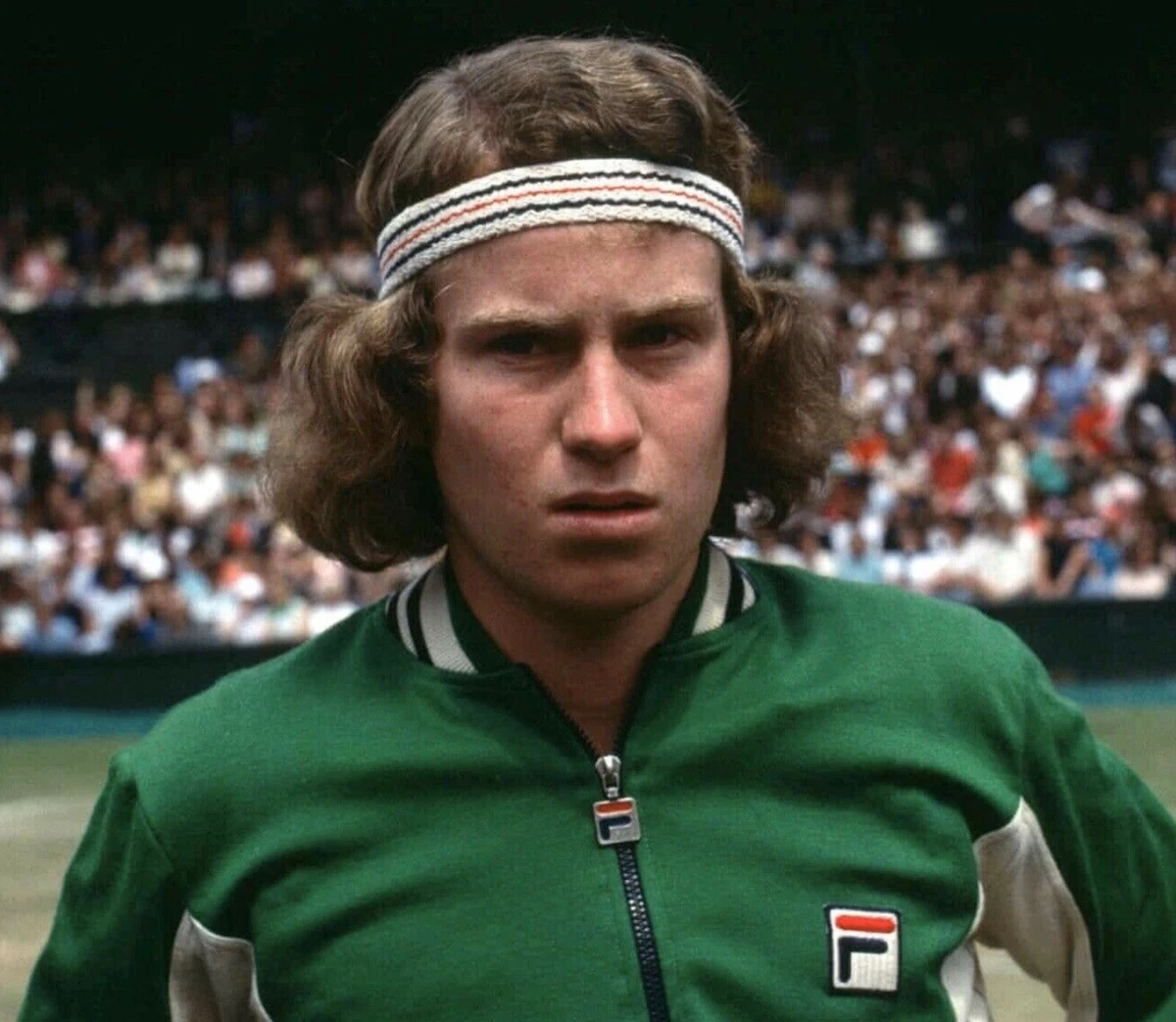 Original Bjorn Borg John McEnroe Fila Tennis Headband Wimbledon Ltd Edition