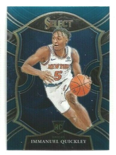 2020-21 Panini Select Immanuel Quickley Concourse Base RC Card # 85