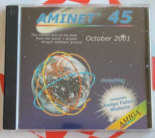 CD Aminet 45 complete Amiga Future Website (Amiga, 2001, Jewel-Case)