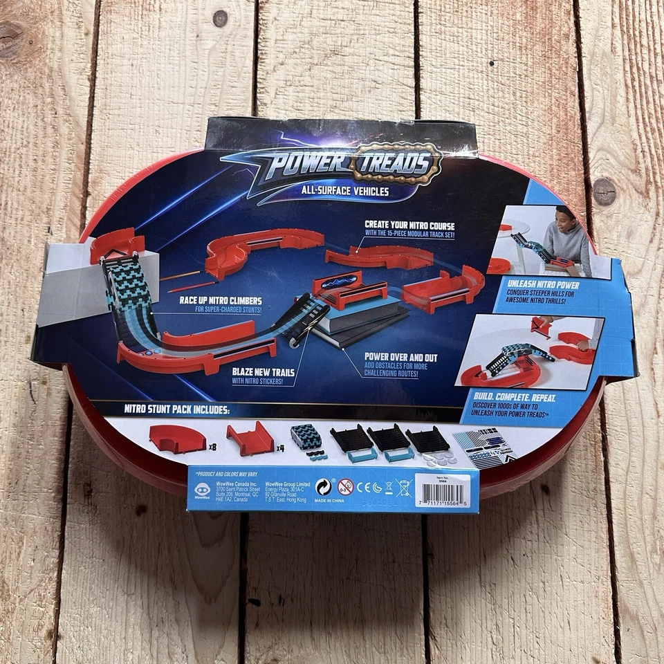 Wow Wee - Power Treads - Nitro Stunt Pack - All-Surface Toy Vehicles - Image 2 of 4