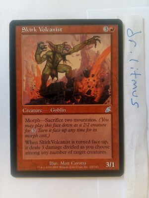 1x Skirk Volcanist Scourge Morph MTG Top Zustand
