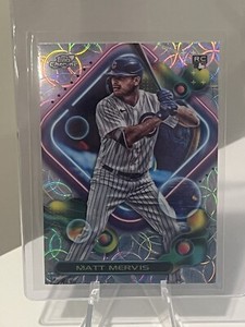2023 Topps Chrome Cosmic Matt Mervis RC #145 Nucleus Refractor - Chicago Cubs