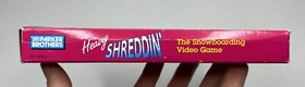 Nintendo NES Heavy Shreddin&rsquo; Original Box + Manual Only *Wear* *No Game*