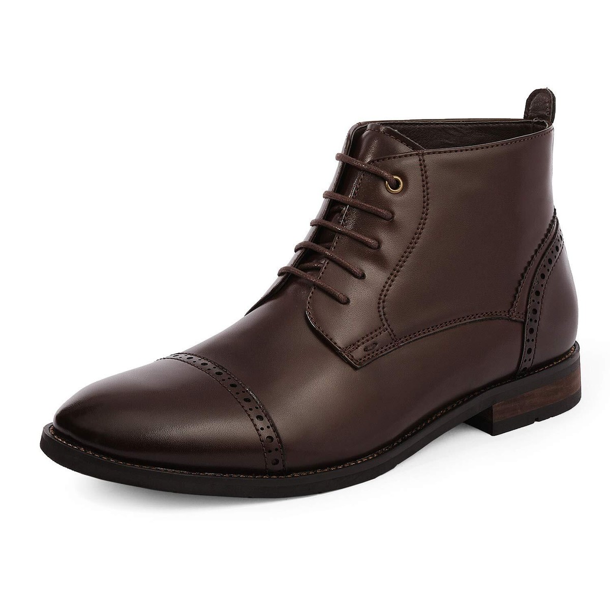Men's Dress Ankle Boots Cap Toe Oxford Derby Dress Party Wedding