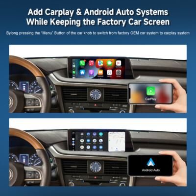 Fit for Lexus GS ES IS LS RX LX NX RC LC Apple CarPlay