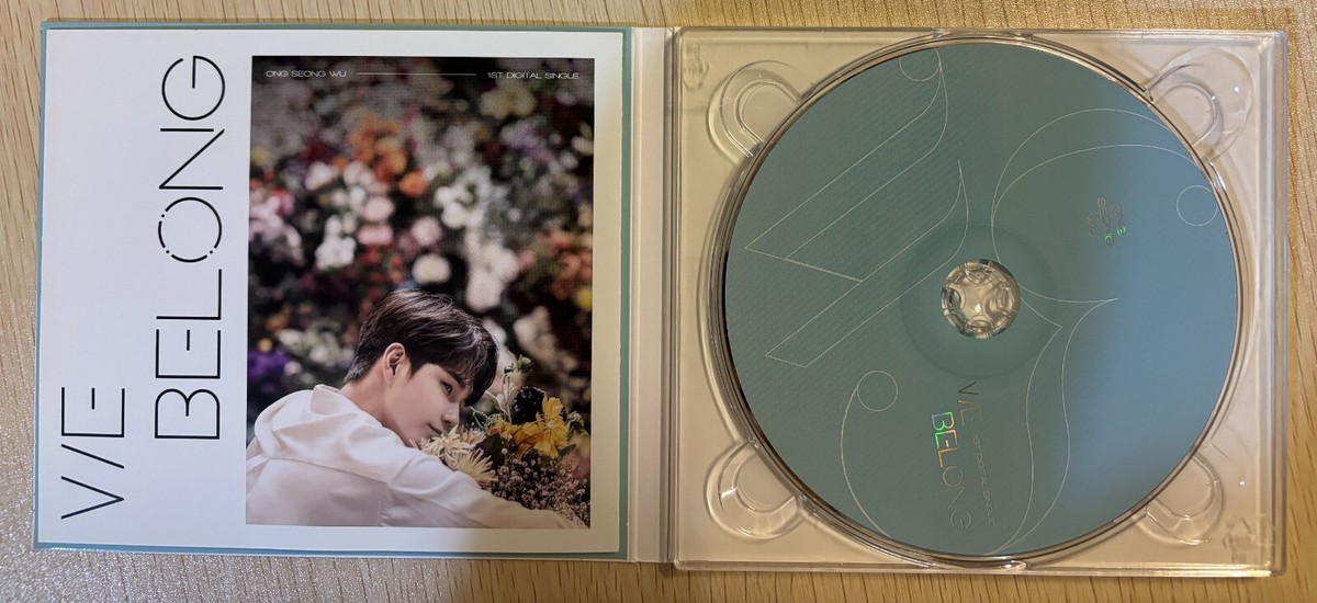 Ong Seong Wu [WE BELONG] Autographed Signed Promo Digital Single