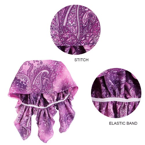Women Muslim Hijab Cancer Chemo Hat Turban Cap Cover Hair Loss Head Scarf Wrap w - Picture 18 of 19