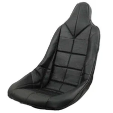 Empi 3859 Black Vinyl High Back Bucket Seat Cover. Dune Buggy Vw Baja Bug, Each