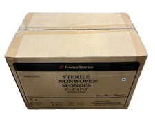 2x2 Non Woven Sponges 4-Ply, Non-Sterile Cotton Gauze BOX OF 1500 SPONGES 
