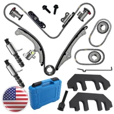 Timing Chain Kit VVT Solenoid Tool Fit Ford Lincoln Taurus Flex MKX MKZ V6 3.5L