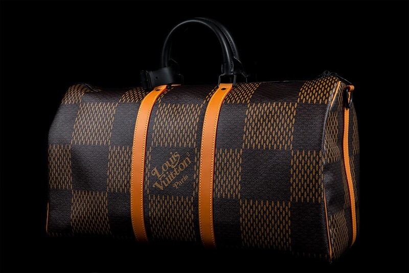 ボストンバッグ Louis Vuitton Nigo Keepall Bandouliere Damier Ebene Giant 50 LOUIS VUITTON X NIGO KEEPALL BANDOULIERE DAMIER EBENE GIANT