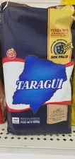 taragui yerba mate sin palo 1 kilo