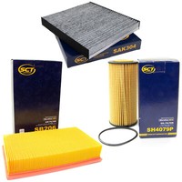 Inspektionspaket Filterset SCT FüR Audi A6 2.0 16V Quattro 4A2 C4 103 KW 140 PS