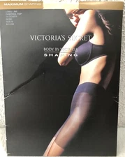 NEW Victoria's Secret Hosiery Maximum Shaping Control Top Bone Size B NOS