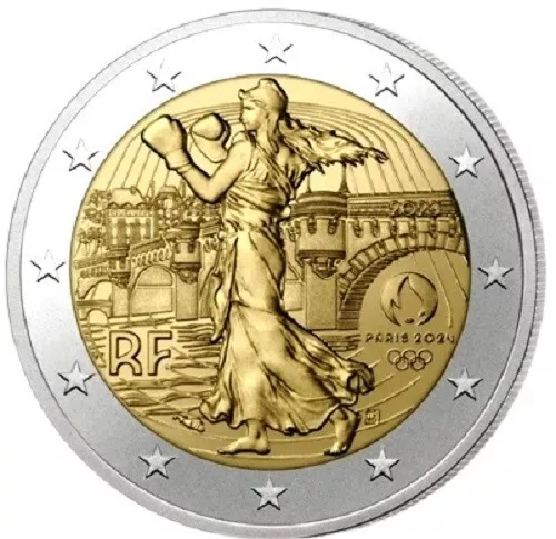 2 Euro Commemorativi del 2023 + Monaco 1, 2€ Classic - FDC Rotolino o Coin Card