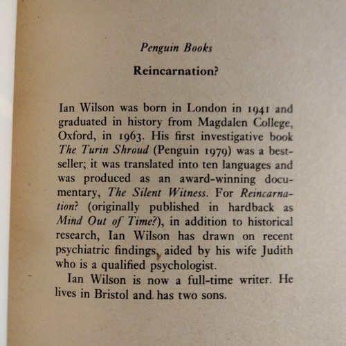 Reincarnation? The Claims Revisited - Ian Wilson VINTAGE 1982 Paperback Book - Bild 5 von 13