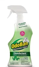 OdoBan Odor Eliminator Disinfectant, 32 oz Spray, Eucalyptus