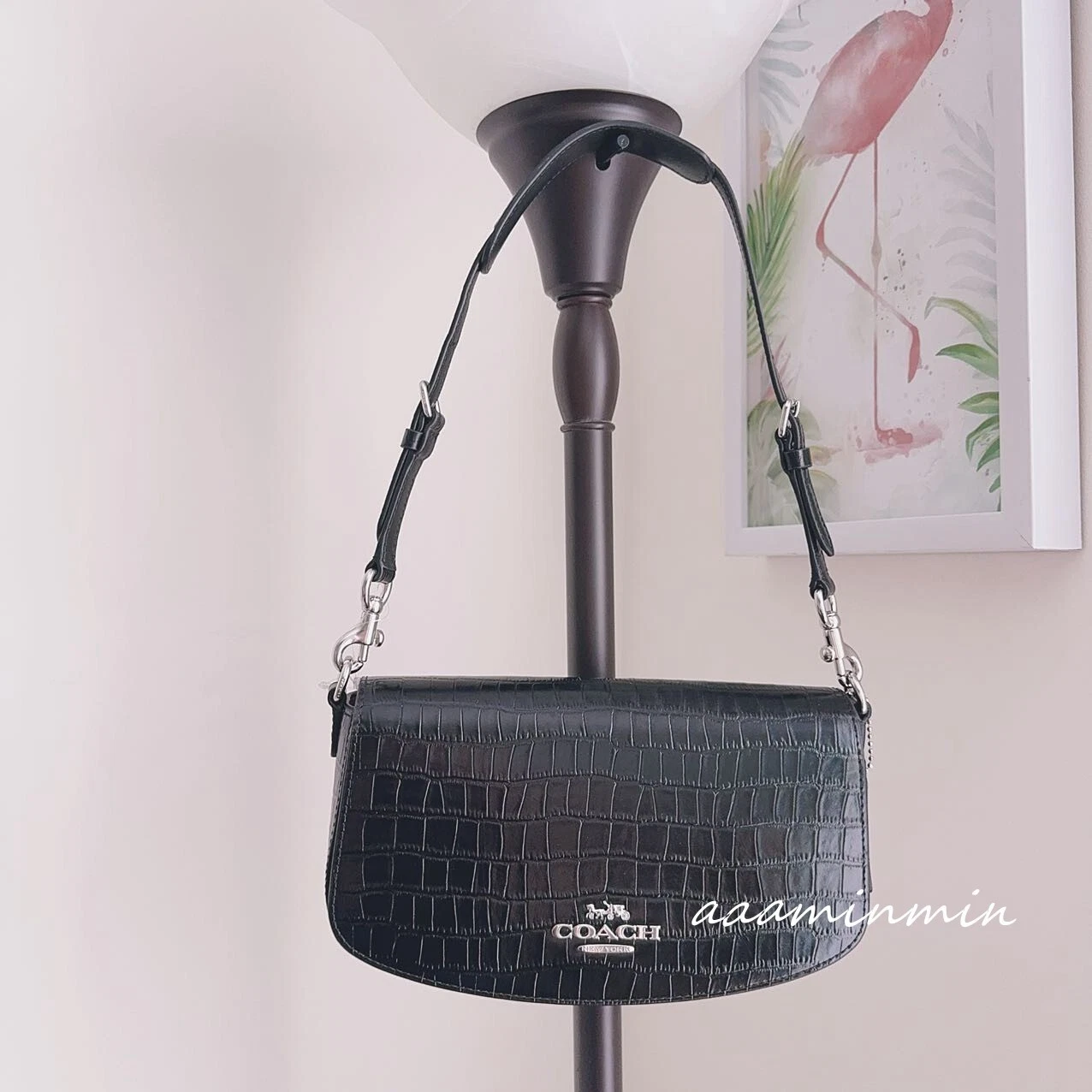 Borsa a tracolla Coach Andrea CT770 nuova con etichetta (confezione originale)