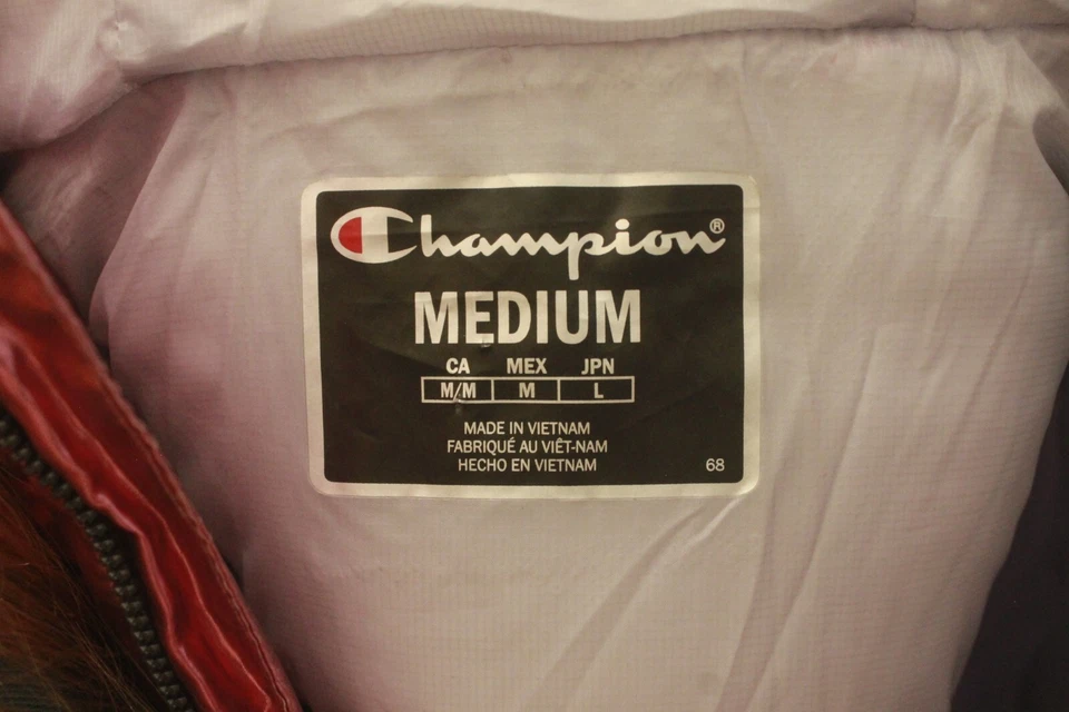 Chaqueta acolchada metálica, Champion X NASA para mujer talla mediana, rosa Foto 4 de 4
