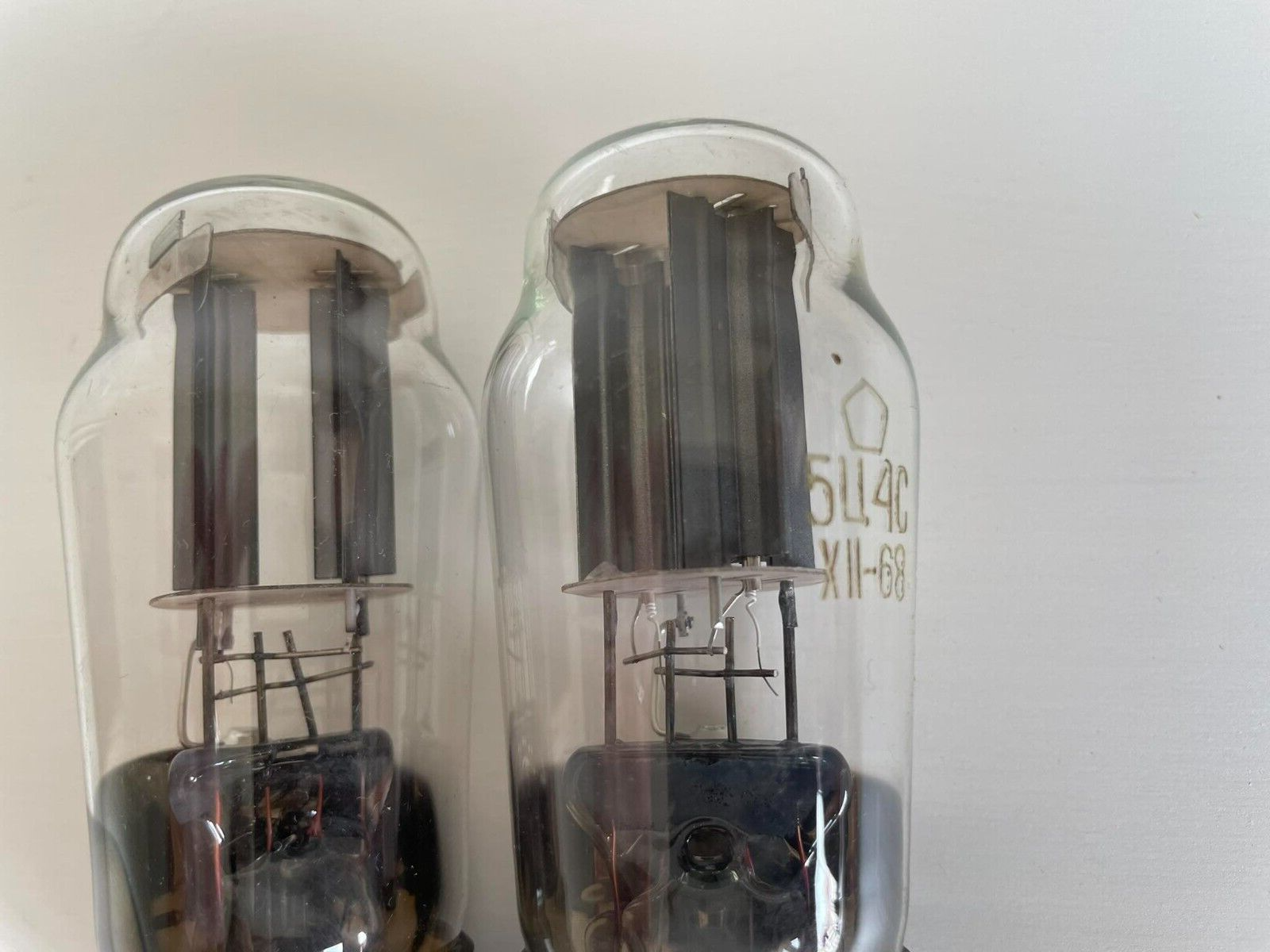 5C4S 5Ц4С NOS Two anode kenotron tube (5Z4G, GZ30, 5CG4, 5W4G, 6087) 2 ...