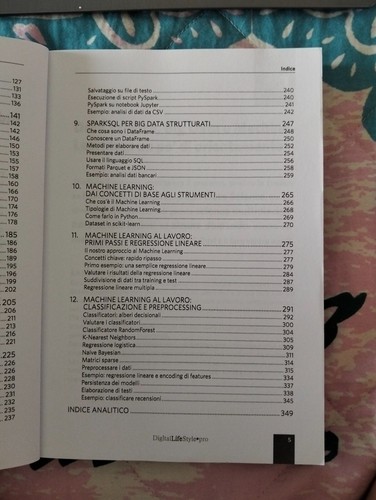 libro, data science, machine learning, ai, python, analisi dati, 348 pagine - Foto 5 di 6
