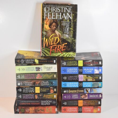 Christine Feehan Lot of 17 Books Paranormal Romance 2000-2017 16 Paperback, 1 HC - Picture 2 of 10