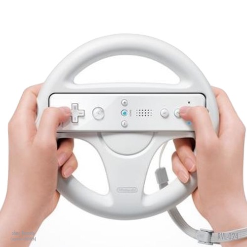 Dos 2x Original Nintendo Wii Wheel RVL-024 (blanco) Racing Volante Accesorios 🛞2️⃣✅ - Imagen 3 de 5