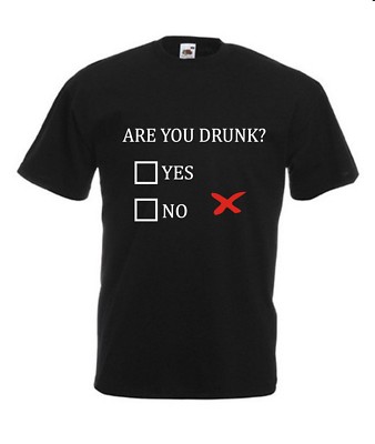 T-Shirt Größen S - 4XL Are you Drunk? / Betrunken / Party / Bier / Feier / Spaß
