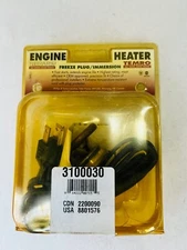 Engine Heater Expansion Plug Type Zerostart Temro 3100030 NOS