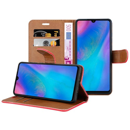 For Huawei P30 Pro P30 Phone Case Leather Wallet Flip Stand View Cover - Picture 71 of 96