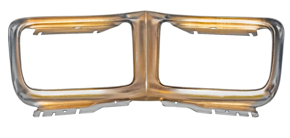 Pontiac Firebird T/A 400 350 1969 base Sprint parachoques delantero acero cromado Foto 3 de 3