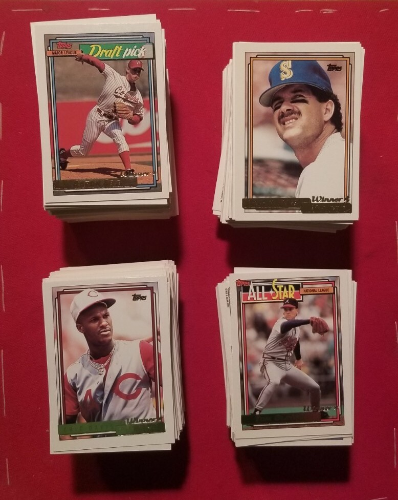 1992 Topps Gold Winner #251-500 NM-MT Pick Your Card Complete Set