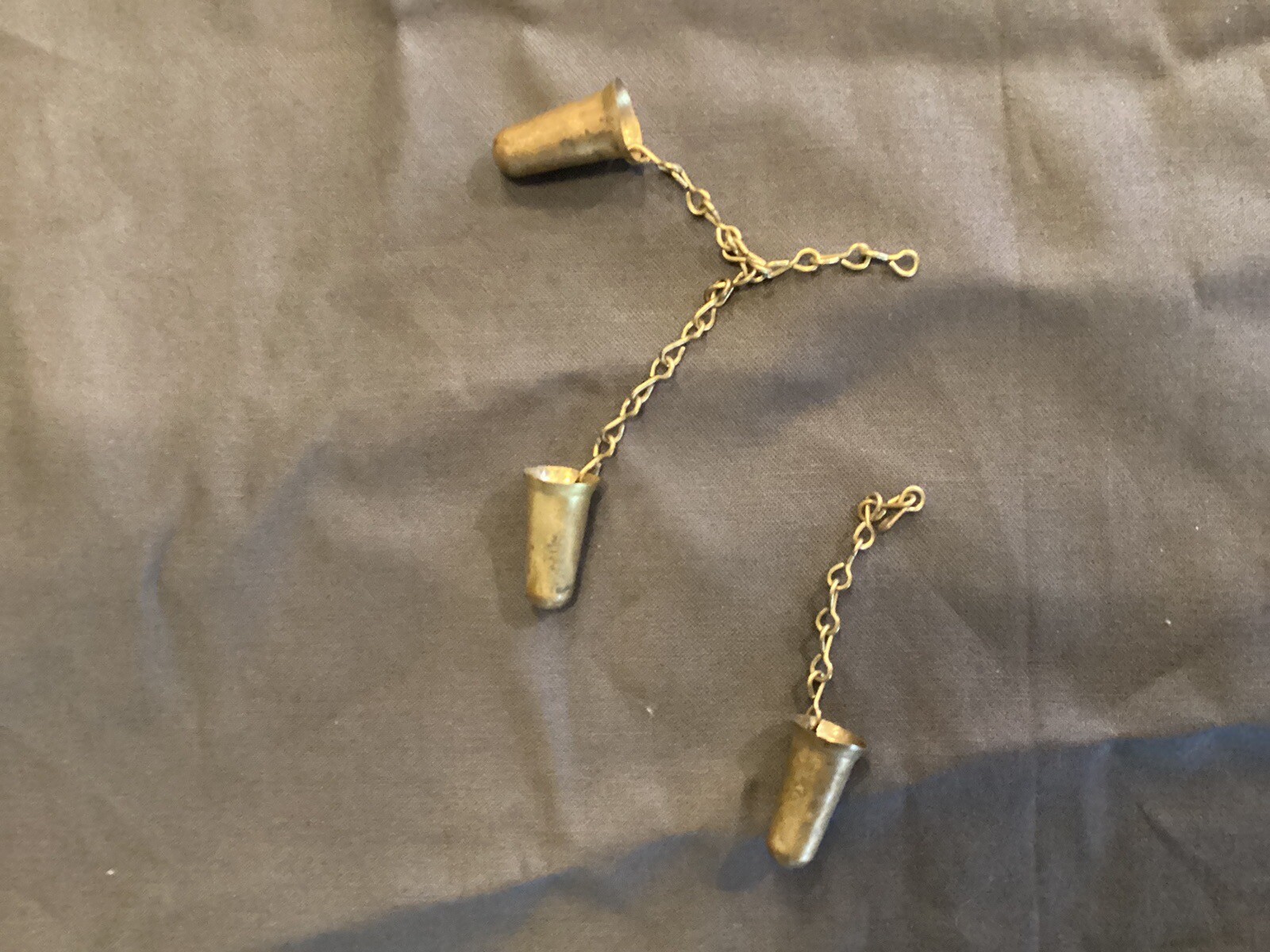 3 Whale Oil Lamp Burner Caps With Chain eBay