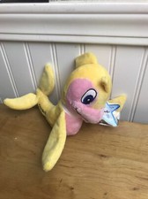 Neopets Keyquest YELLOW FLOTSAM Plush 6" UNUSED CODE Series 4 Jakks Pacific