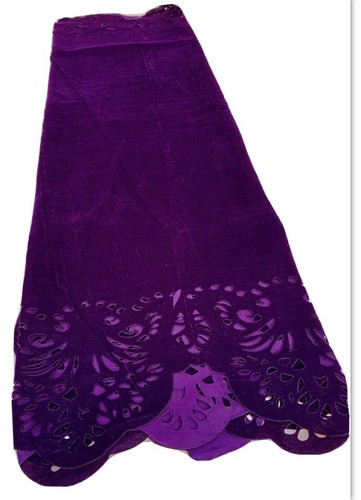 Lasercut Velvet Shawl wraps Shawl - Picture 6 of 12