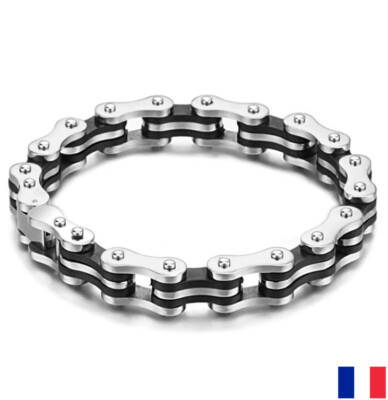 Bracelet Gourmette Ancien – Métal Argenté – Longueur 15-16 Cm – Neuf De Stock