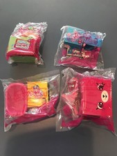 2018 Mcdonalds Shopkins Happy Places Happy Meal Toys Set Of 4