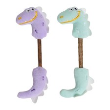 1x Cat Silvervine Stick Built In Bell And Catnip Cat Chew Toy For Teeth Cleaning