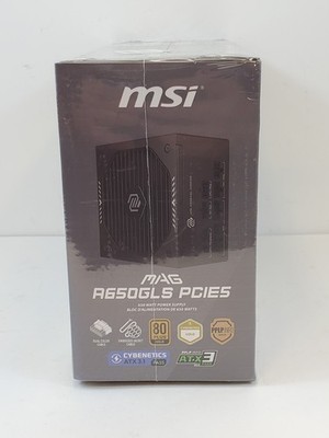 MSI MAG A650GLS PCIE5 650W 80 Gold Fully Modular ATX Power Supply | 306-7ZPHY11-HD8 | AYOUB COMPUTERS | LEBANON