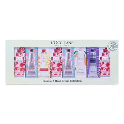 L'Occitane Loccitane Hand Cream Set 8 Nourishing Moisturizing Daily Travel-Size