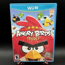 Angry Birds Trilogy (Nintendo Wii U, 2013) Tested Works Great Fast Ship