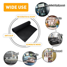 Car Carpet Non-Woven Felt Fabric Cover Car Truck Black Non-woven Fabric 21sqft