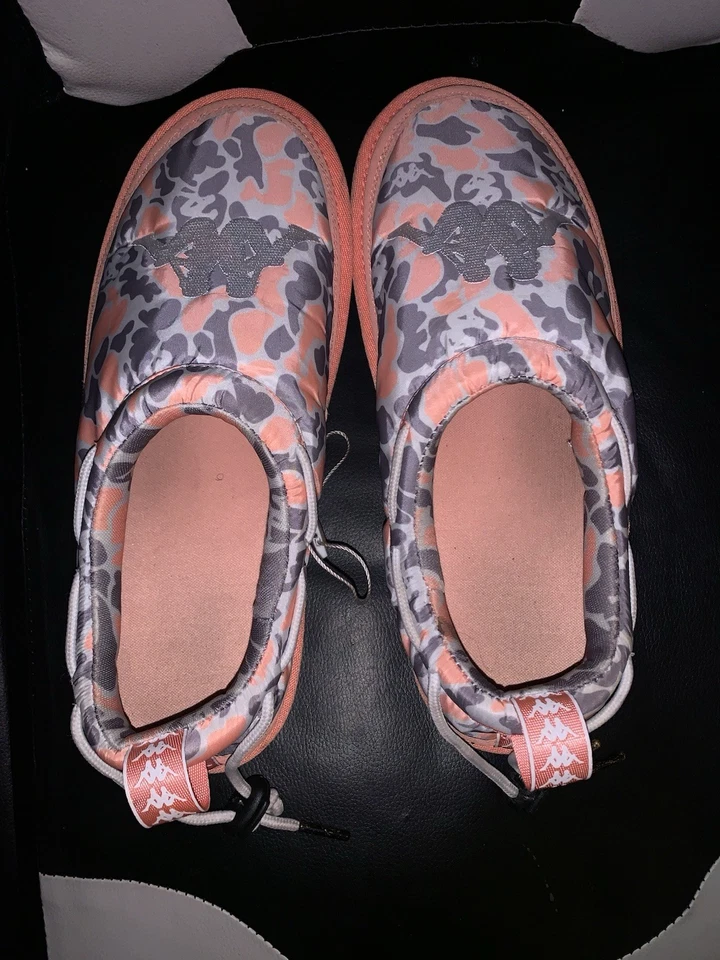 Zapatillas unisex Kappa talla 9 rosa camuflaje sin cordones Foto 2 de 4