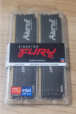 Kingston FURY Beast - DDR5 - Kit - 32 GB: 2 x 16 GB (KF560C30BBEK2-32)