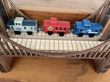 Whittle Shortline Railroad Toy Co Wooden Train, Caboose Lot 3 Used