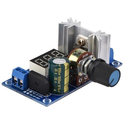 LM317 AC DC Voltage Regulator Adjustable Digital Display 330V To 1.25V28V
